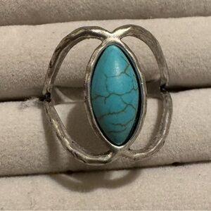 Silver Turquoise Ring